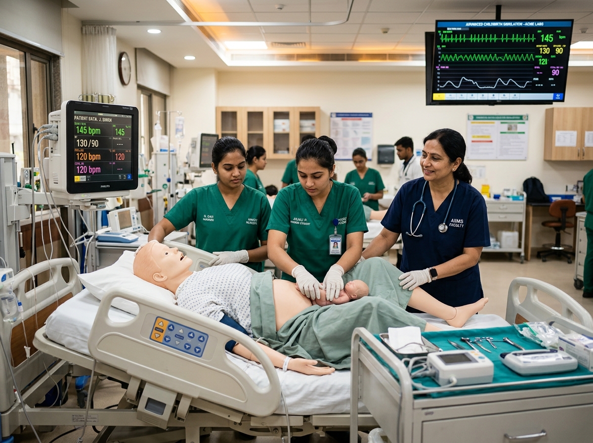Nursing stimulation lab training